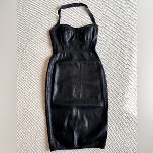 House of CB halter midi dress Size S